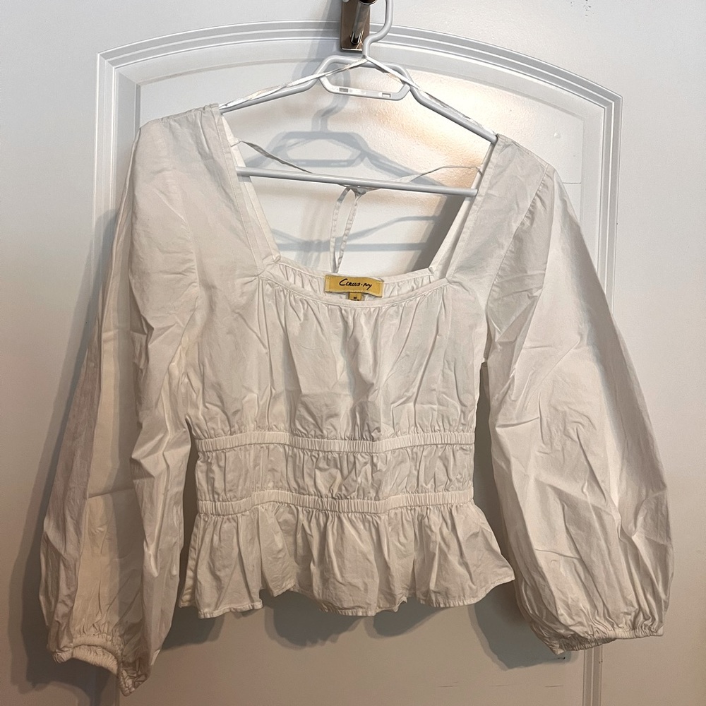 Cotton crop top, new w/o tag